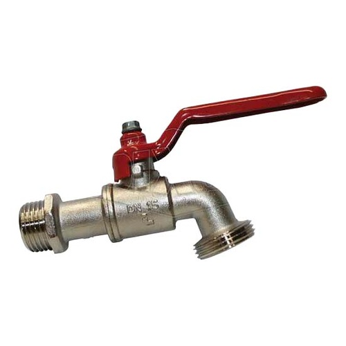 Dixon BB020 Ball Bibcock BSP Nickel Plated Brass