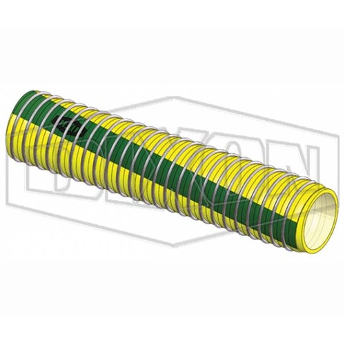 Dixon 50mm x 40m Composite Petrol & Oil Suction & Delivery Light Duty Hose Yellow