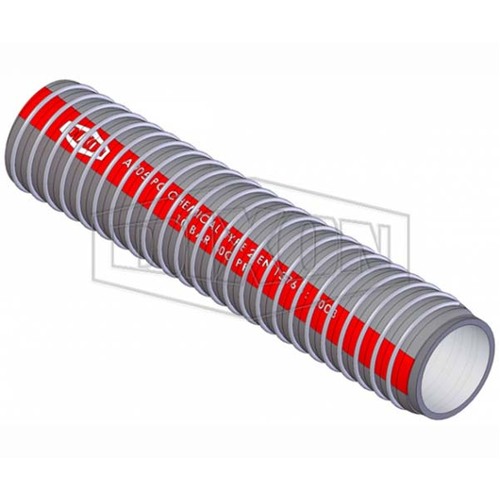 Dixon 38mm x 40m Composite Chemical Medium Duty Suction & Delivery Hose Grey CODE951040040