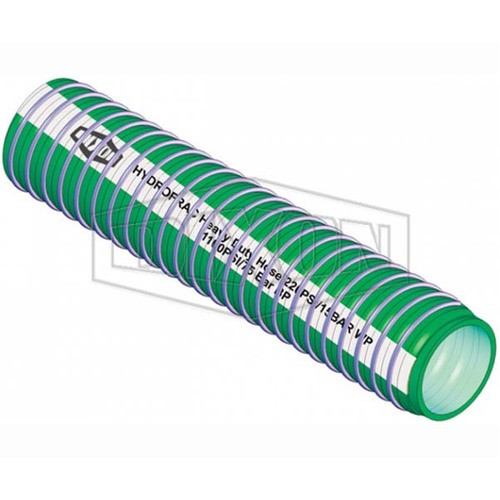 Dixon 150mm x 40m Composite Hydrofrac HD Suction & Delivery Hose Olive Green CODEFRAC150040