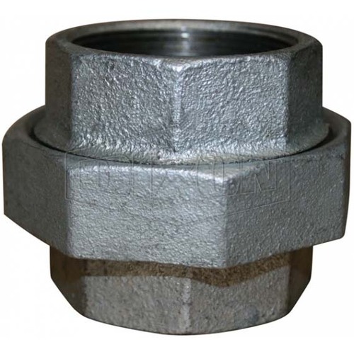 Dixon 4" (100mm) Screwed Union Female x Female BSP Galvanised Malleable Iron
