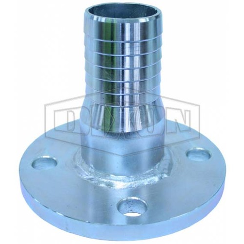 Dixon 65mm Combination Nipple Table E Flanged Hosetail -  Steel - FSTE250