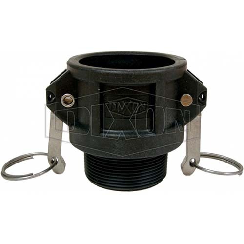 Dixon 15mm Polypropylene Cam & Groove Type B Coupler x Male BSP PPB050A