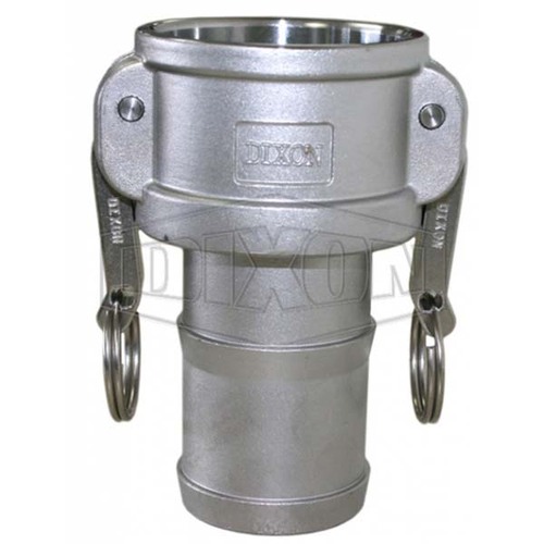 Dixon 15mm Stainless Steel BSP Cam & Groove Type C Coupler x Hose Shank