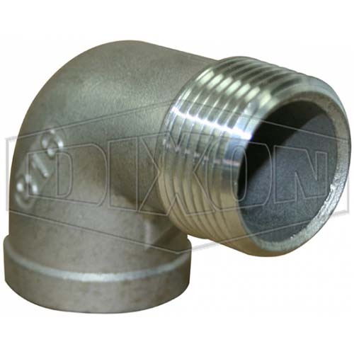 Dixon 1/8" (6mm) 90° Street Screwed Elbow M/F 316 Stainless Steel