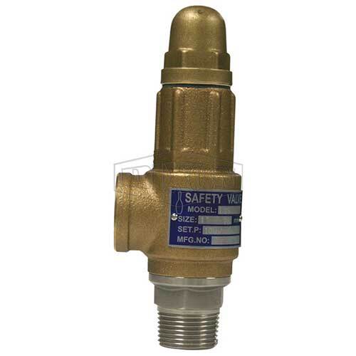 Dixon VR-268-15 15mm Relief Valve w/ Side Outlet Bronze