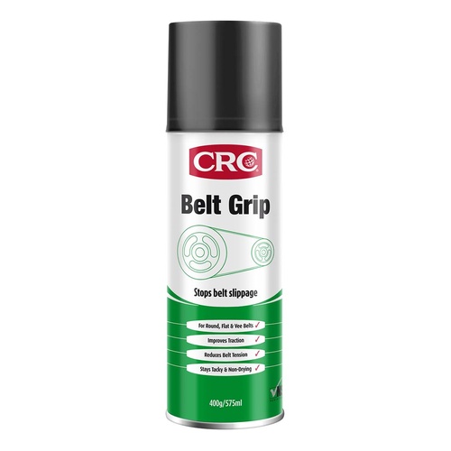 CRC Aerosol Belt Grip Formulated With Synthetic Polymer 400g - 3081