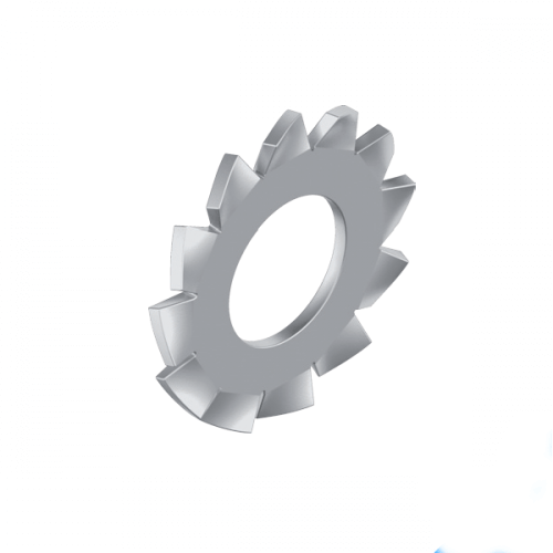 M3 304 Stainless Steel External Tooth Lock Washer - Box of 500