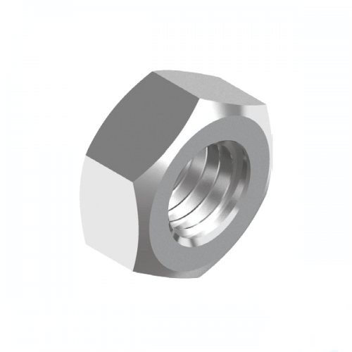 1/4" UNC 316 Stainless Steel Standard Hex Nut - Box of 100