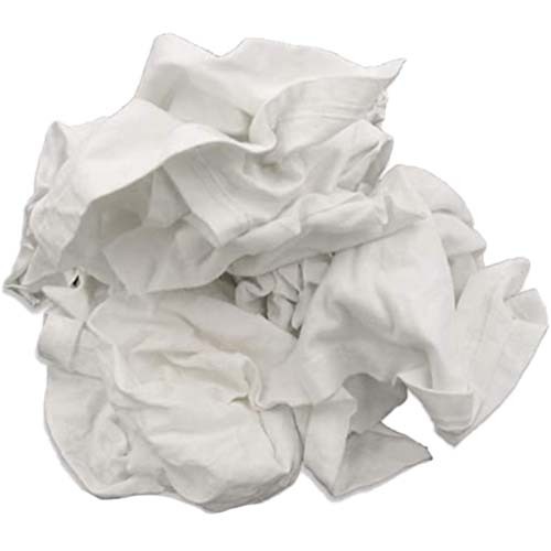 White T-Shirt Rags - 20kg