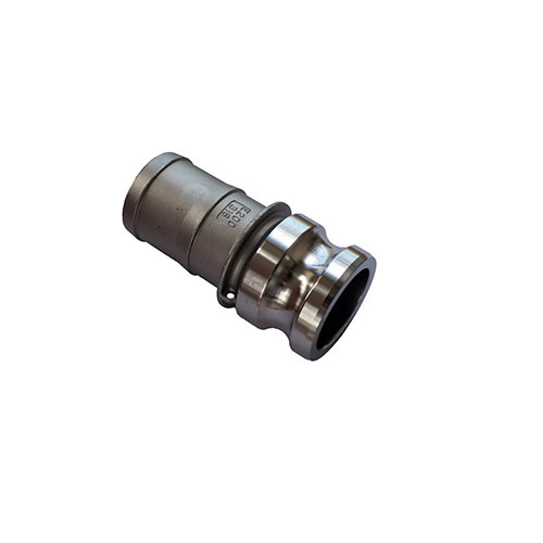 AAP 1/2" Stainless Camlock Adaptor Type-E Male x Male Hosebarb CSS15E