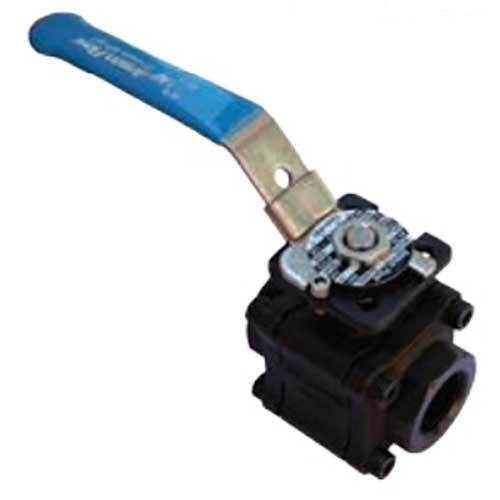 AAP 1/2" Ball Valve 3-PCE Class 800 Fire Safe Carbon Steel VBSFS15