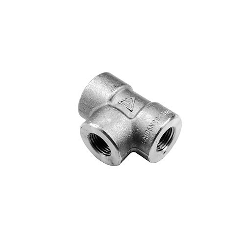 AAP 1/2", 15mm Equal Tee High Pressure Threaded BSPT  Stainless 316 PSTT15B