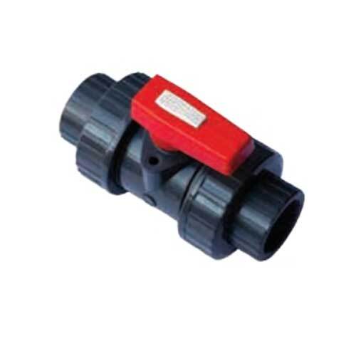 AAP 20mm, 3/4" Ball Valve PVC Double Union SS Lever VPVCDU20