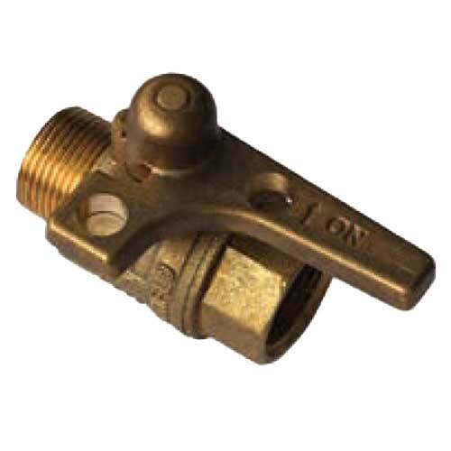 AAP 3/4" DR Ball Valve M/F Brass Locking T-Handle, Watermark VBBDMF20LTH