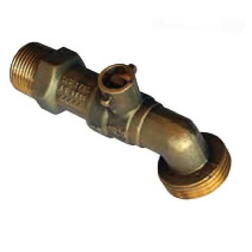 AAP 1/2" DR Brass Ball Cock Vandal Proof Handle Watermark VBCD15VP