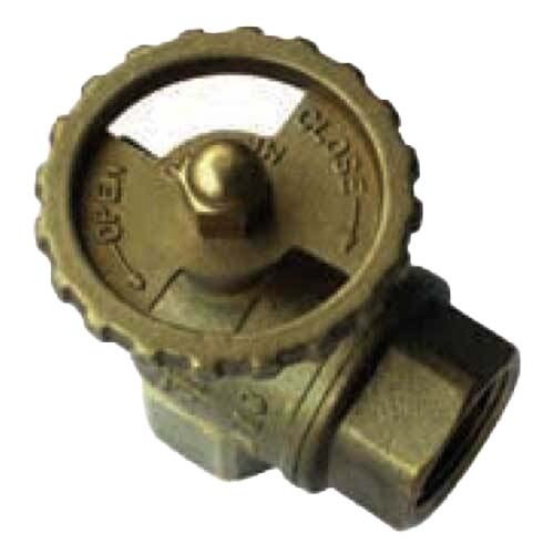 AAP 3/4" DR Brass Right Angle Ball Valve Round Handle, SS VBBDA20