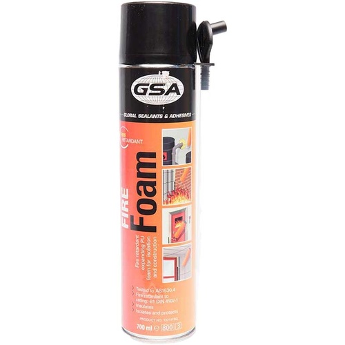 GSA Expanding Foam Fire Rated 750ml