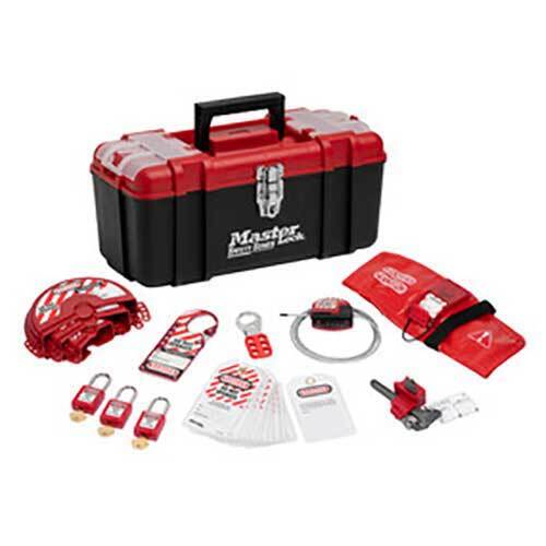 Master Lock 1457V410KA Personal Lockout Kit - Valve KA Padlocks