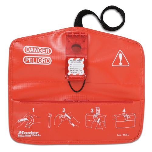 Master Lock Universal Ball Valve Lockout Adjustable - 9mm to 101mm