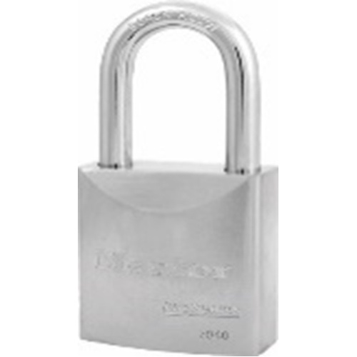 Master Lock Solid Steel Padlock 8 x 40 x 23mm Boron Shackle, 44mm Wide Body