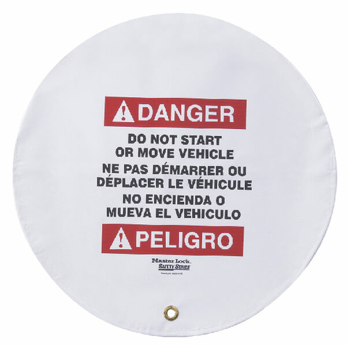 Master Lock Warning Steering Wheel Lockout Cover - 406mm