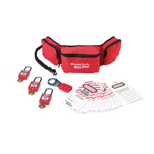 Master Lock 1456P410KA Kit Personal Pouch With Keyed Alike Padlocks