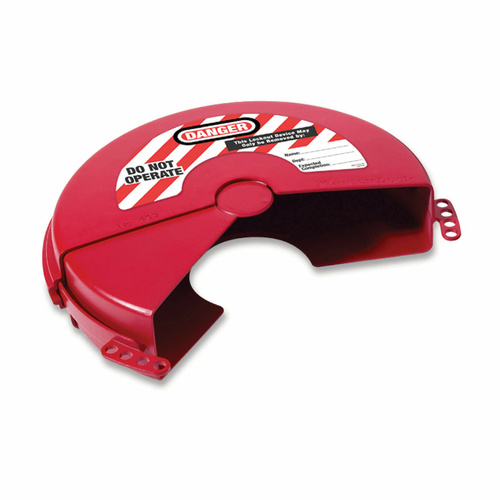 Master Lock Rotating Gate Valve Lockout Fits 6" - 10" Handles