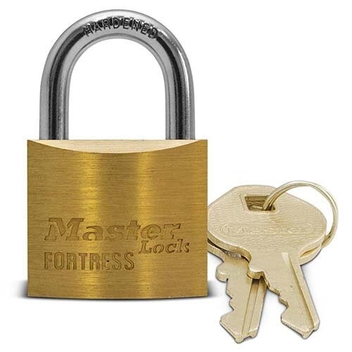 Master Lock FM1840DAU 40mm Fortress Brass Padlock - Box of 4