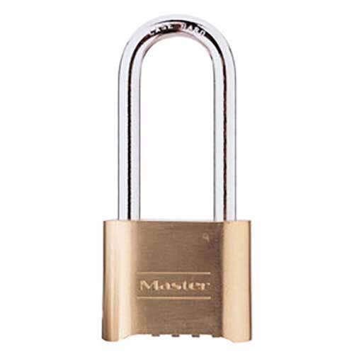 Master Lock Combination Padlock 51mm Brass Body 8 x 57 x 25mm - 175DLHAU