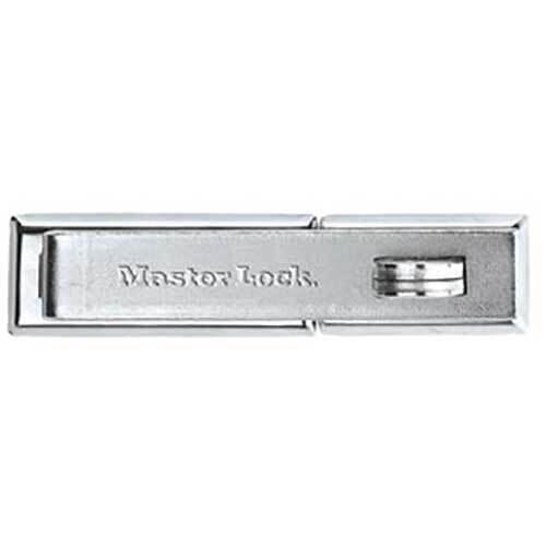 Master Lock 730DPFAU 180mm Zinc Plated Straight Bar Heavy Duty Hasp - Box of 4