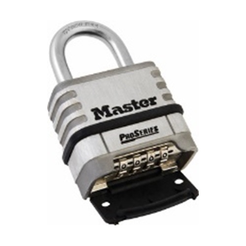 Master Lock Combination Padlock 57mm S/Steel Body 8 x 28 x 25mm - 1174D