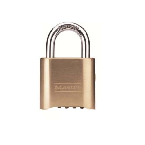 Master Lock Combination Padlock 8 x 57 x 25mm, Key Override - 0176