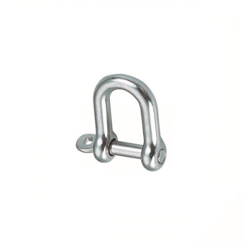 M4 316 Stainless Steel Captive Pin D Shackle - Box of 10