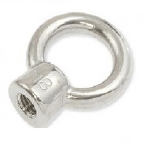 M6 316 Stainless Steel JIS Collared Eye Nut Box of 10