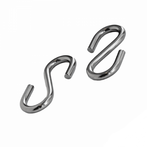 M5 304 Stainless Steel Symmetric S Hook - Box of 10