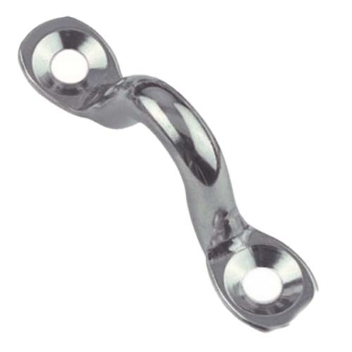 M4 304 Stainless Steel Wire Eye Strap Saddle - Box of 10