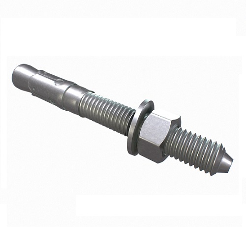 M10 x 90 Galvanised Through Bolt Anchor, Mechanical Galvanised - Pack of 20