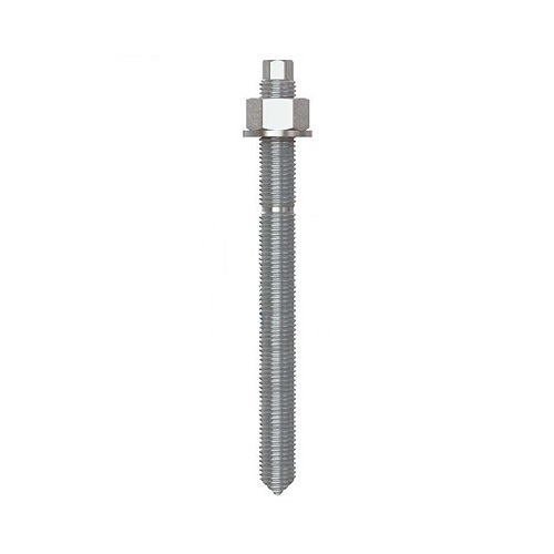 M10 x 130 Galvanised Chemical Anchor Stud Bolt - Box of 10