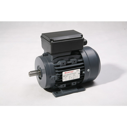 TechTop 0.09kW 0.12 HP Motor 1 Phase 2 Pole, 2760 RPM, Foot & Flange TA2A0094TMY