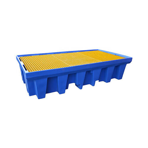 Accumax Double IBC Bunded Pallet 1000L Bund