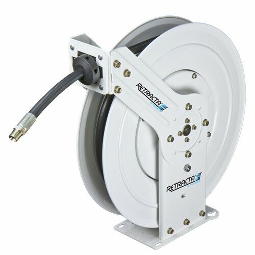 Retracta F-Series 1/2" x 15m Twin Pedestal Oil Hose Reel FHO1215-01