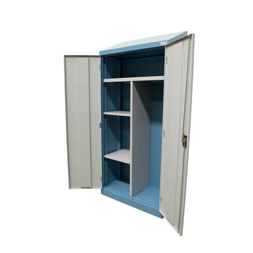 Ezylok Slope Top Implement Cupboard (2 Shelves, 2 Keys) - 822004
