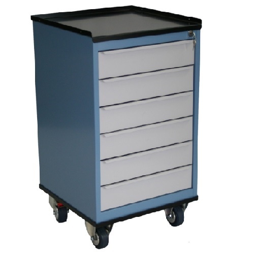 Ezylok B6DL - Mobile Workstation W/ 6 Drawers - 215015