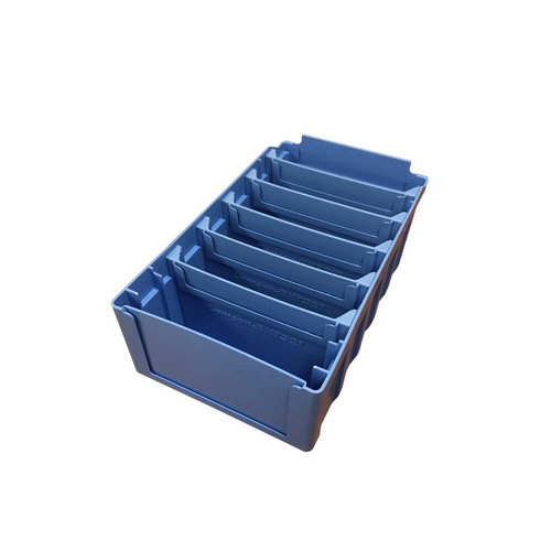 Ezylok Size RK321 Plastic Bin Blue (560080) -  Box of 16