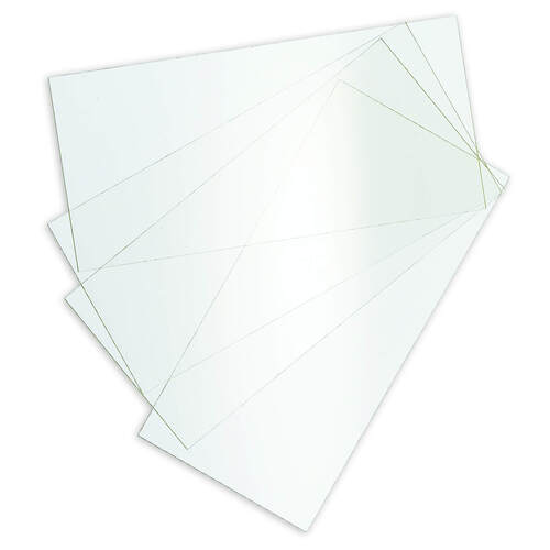 Bossweld CR 39 Cover Lens 51 x 108mm Clear