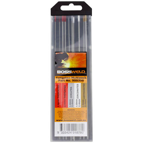 Bossweld Multi-Pack Tungsten Electrodes