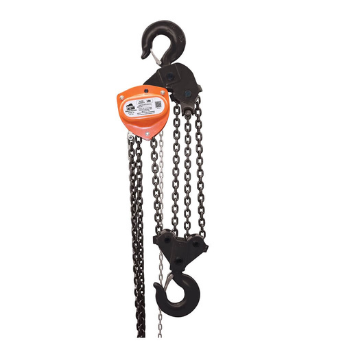 Beaver 3S Overload Industrial Chain Block 3m x 10T (10,000kg) - Orange