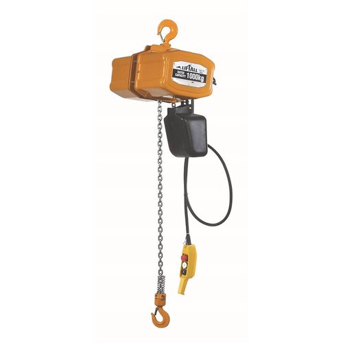 Beaver Lift-All Electric Hoist 415V Three Phase - 3m x 1000kg 1T MRC (Bare Unit)