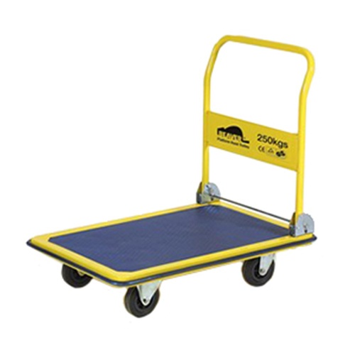 Beaver Steel Hand Platform Trolley w/ Polyurethane Wheel - 250kg MRC